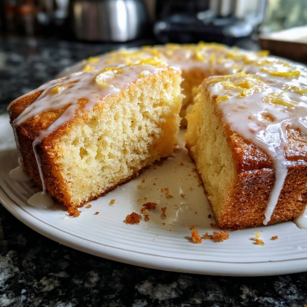 Zitronenkuchen ohne Ei