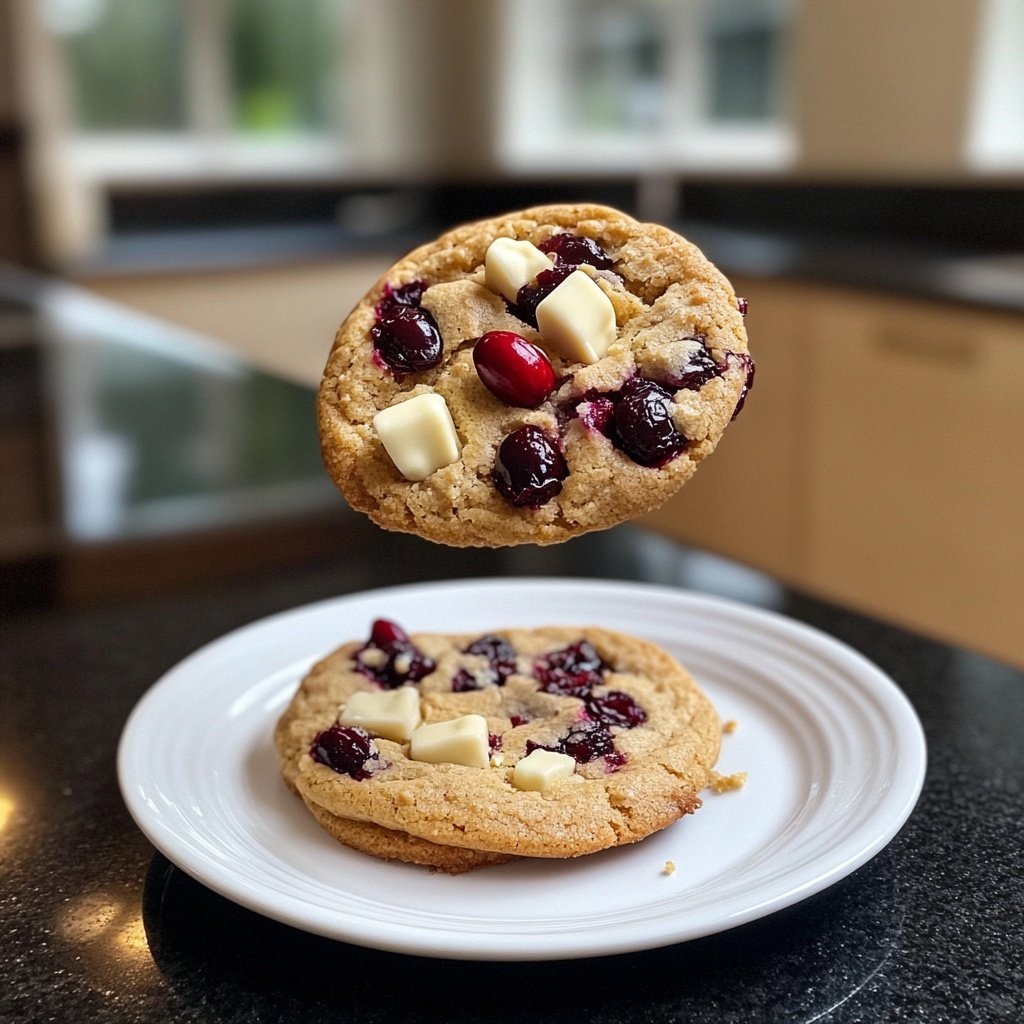 Cranberry-Weiße-Schokolade-Kekse