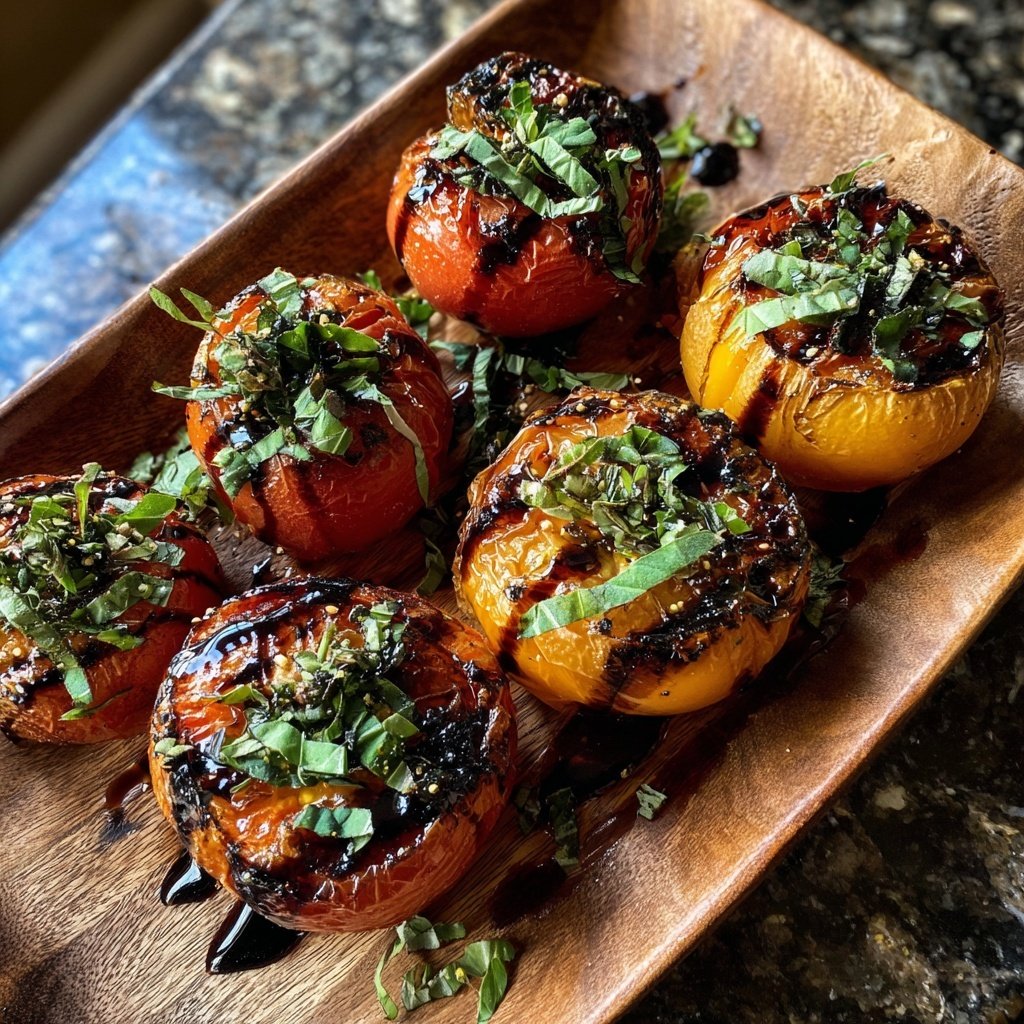 Gegrillte Tomaten Mit Kräutern