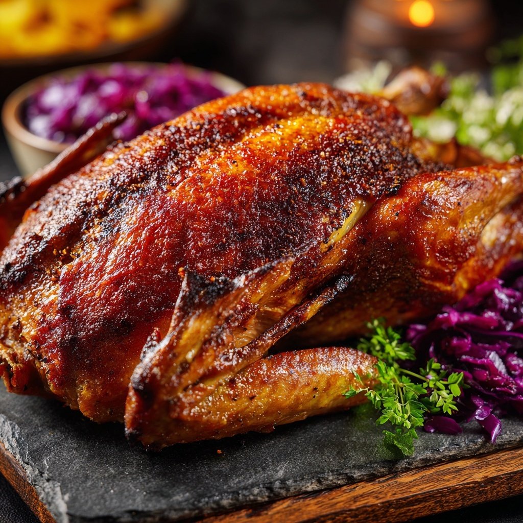 Saisonal & Festlich Weihnachtsgans mit Rotkohl