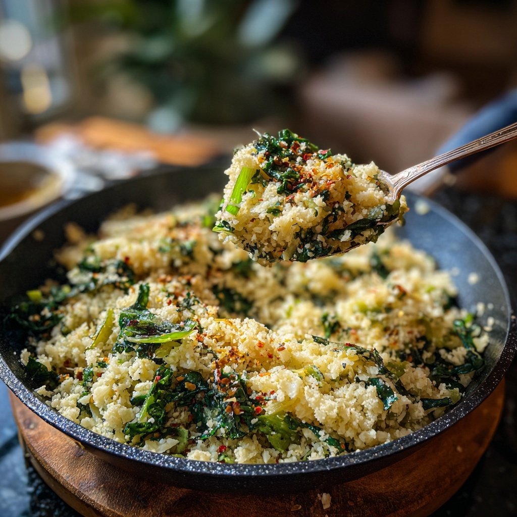 Blumenkohl Reis Pfanne