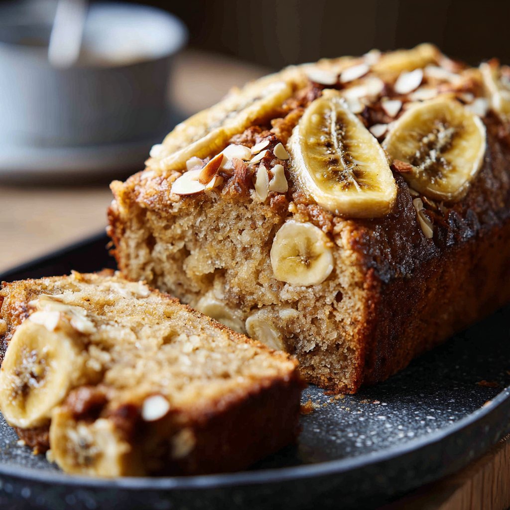 Bananenbrot mit Mandelmehl