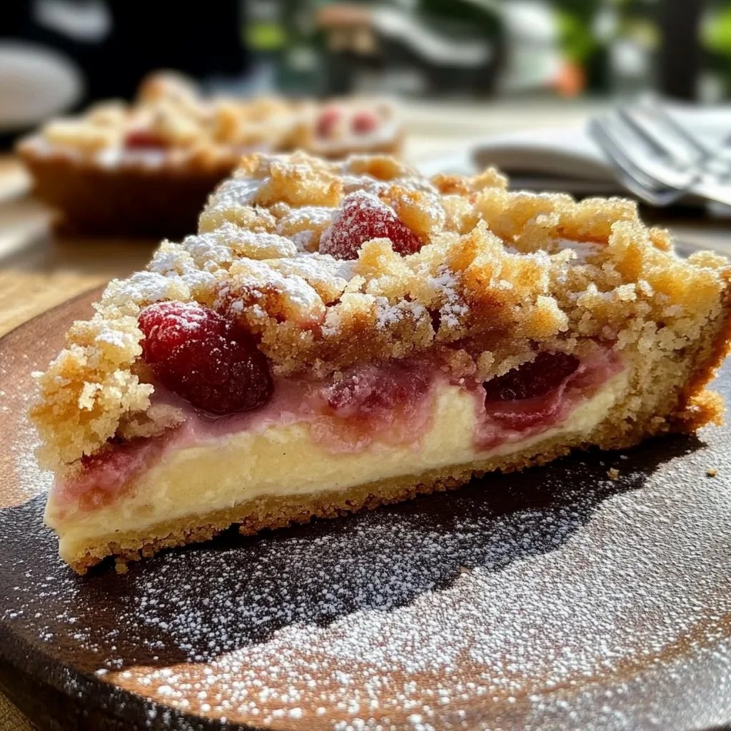 Zwetschgen-Käsekuchen mit Zimt-Streuseln