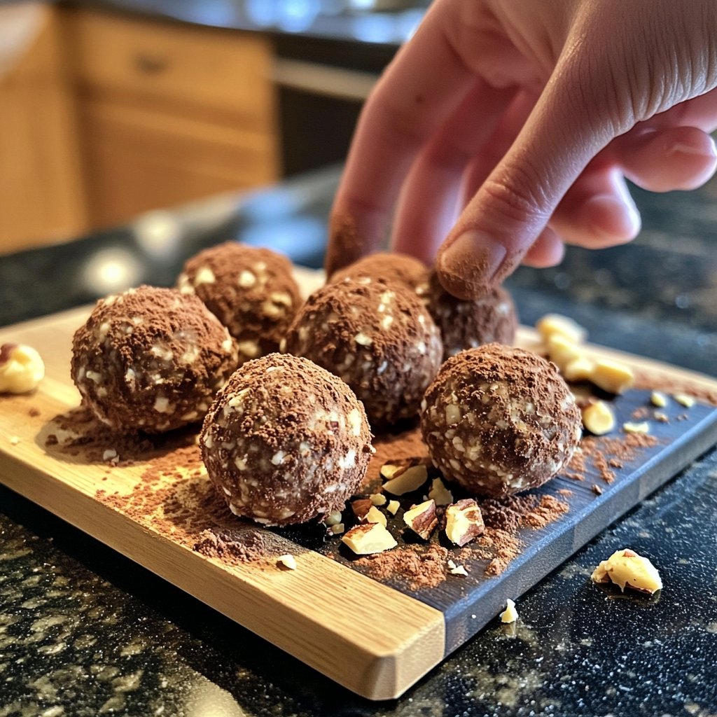 Protein Bällchen mit Proteinpulver