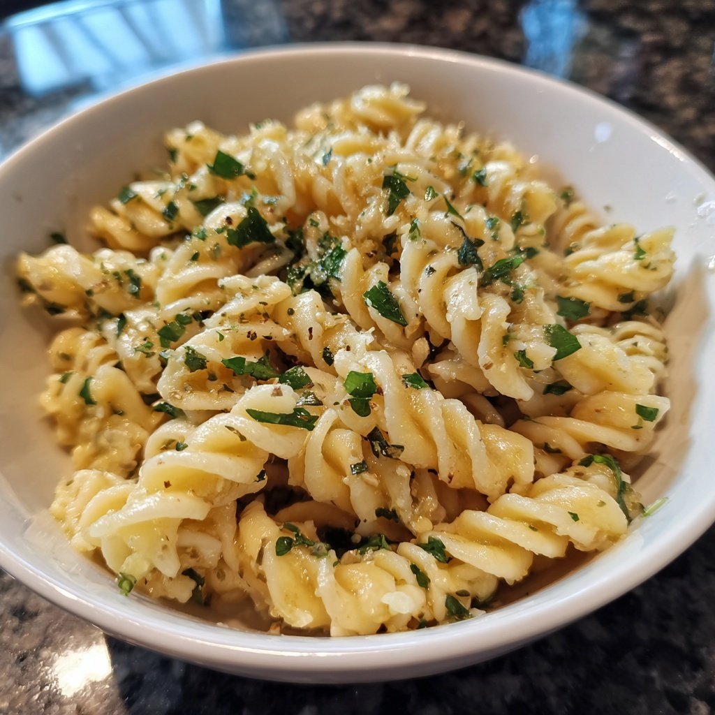 Schnell & Einfach 15-Minuten Knoblauchpasta