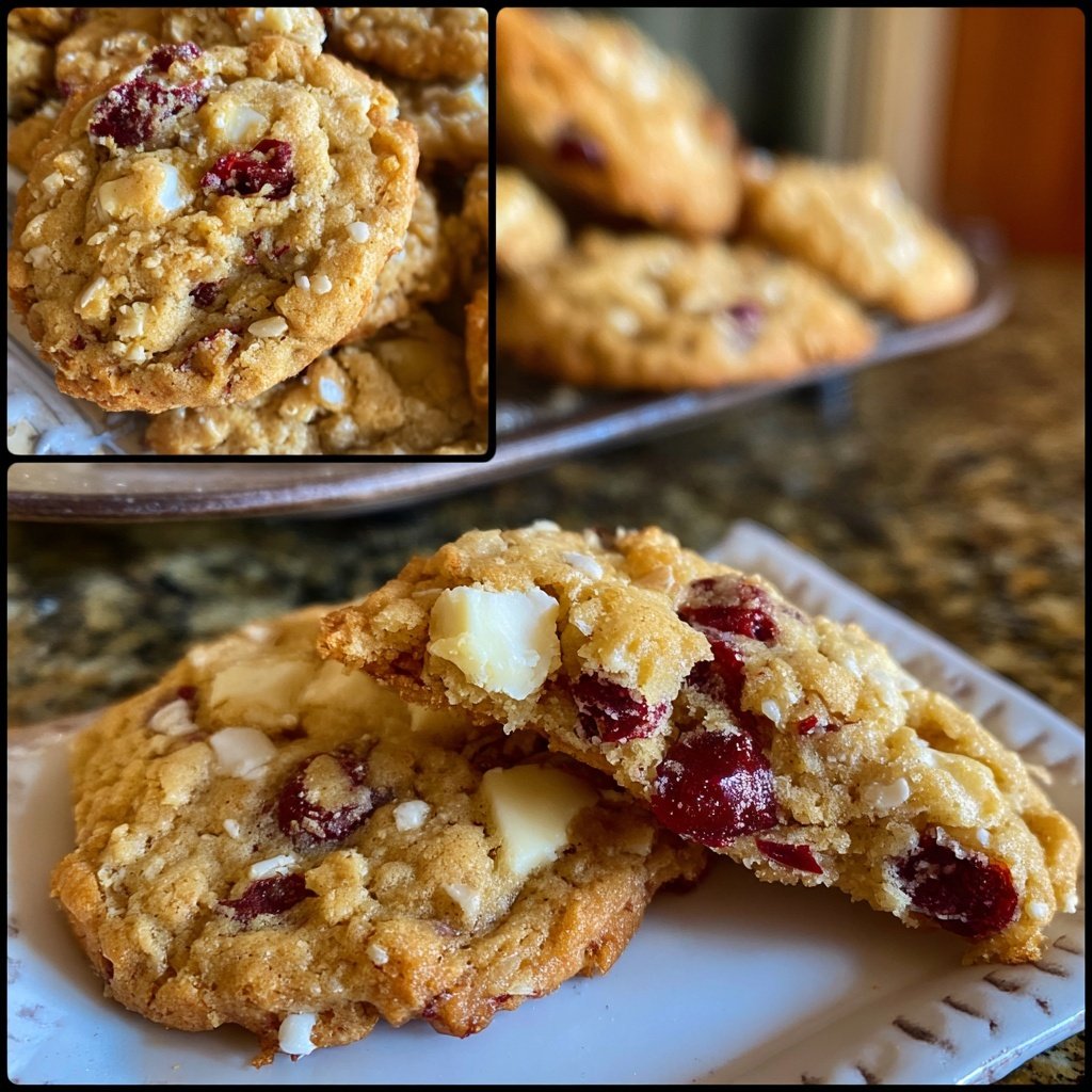 Cranberry-Weiße-Schokolade-Kekse