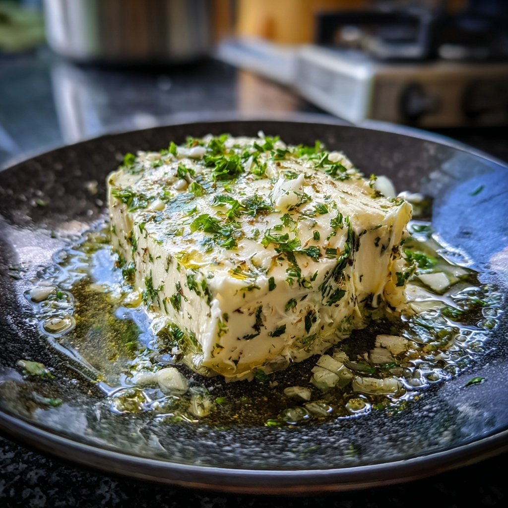 Kräuterbutter Mit Knoblauchöl