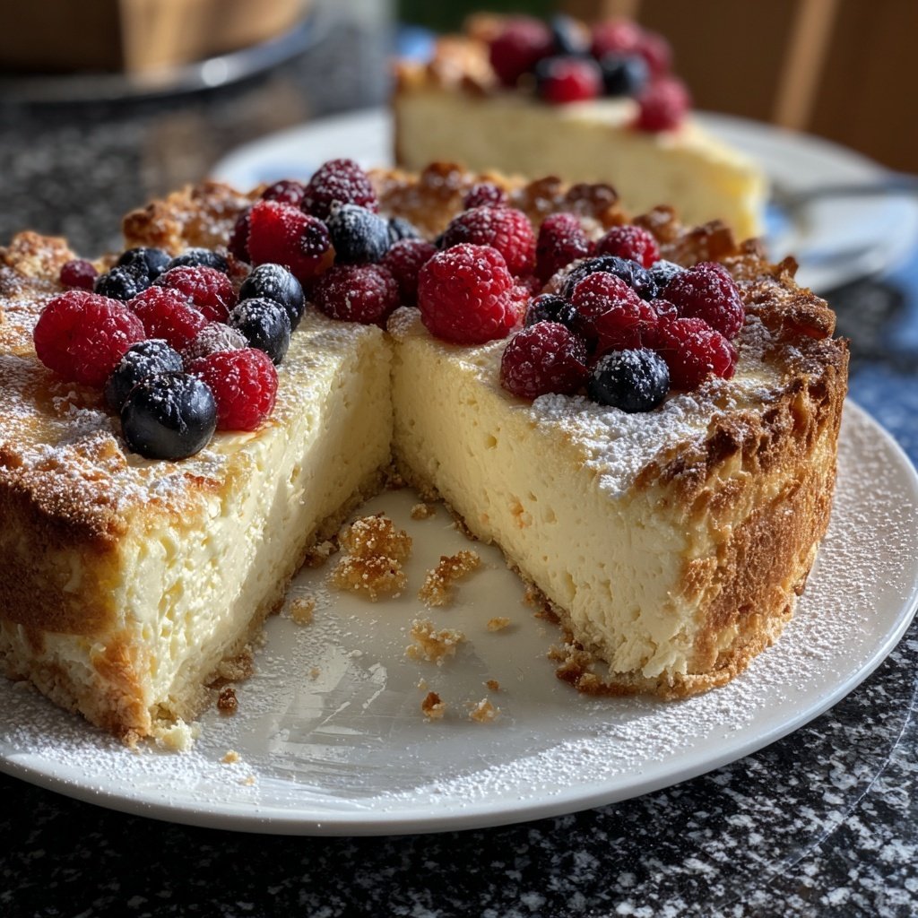 Käsekuchen mit Magerquark